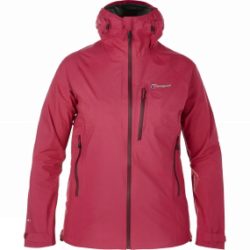 Berghaus Womens Light Speed Hydroshell Jacket Dark Cerise